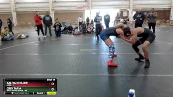 135 lbs Round 5 (6 Team) - Ciro Tapia, Ninja Killer Black vs Aaliyah Miller, Ares