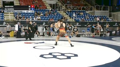175 lbs Cons. Sub-rd Of 32 - Judah Eck, Washington vs Eli Guerra, Ohio