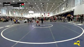 77 lbs Cons. Round 2 - June Geist, Firehouse Brawlers Wrestling vs Lilly Burrows, Grindhouse Wrestling Club