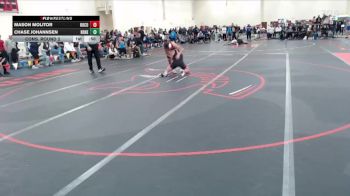 139 lbs Cons. Round 2 - Mason Molitor, Rocori vs Chase Johannsen, New Richland-H-E-G