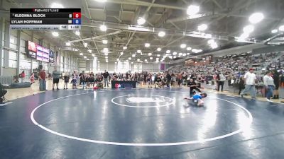 10U Girls - 62 lbs Quarters - Kleonna Block, ID vs Lylah Hoffman, NH