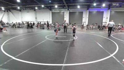 55 lbs Round Of 16 - Aeries Monarrez, Tucson Cyclones vs Benzo Acosta, Top Rank Hammers