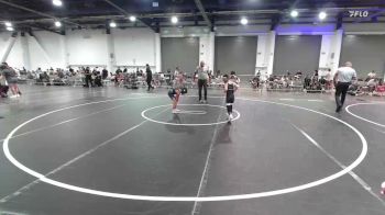 55 lbs Round Of 16 - Aeries Monarrez, Tucson Cyclones vs Benzo Acosta, Top Rank Hammers