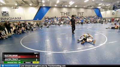 75 lbs Cons. Semi - Jaxten Tracy, Aviators Wrestling Club vs Kutter Wade, Wasatch Wrestling Club