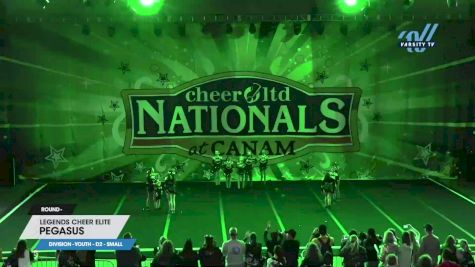 Legends Cheer Elite - Pegasus [2023 L1 Youth - D2 - Small] 2023 CANAM Grand Nationals