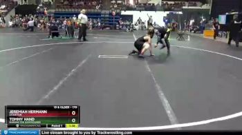 170 lbs Round 2 - Tommy Hand, Burlington Grayhounds vs Jeremiah Hermann, Stockton