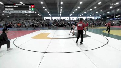113 lbs Consi Of 64 #2 - Stephen Cross, NC vs Caleb Kirk, LA
