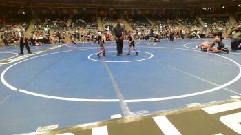 55 lbs Semifinal - Layne Lawson, Coweta Tiger Wrestling vs Luxton Sullivan, Cushing Tigers