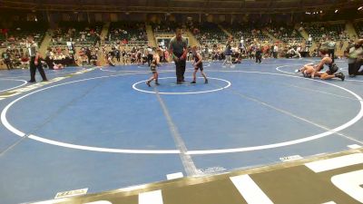 55 lbs Semifinal - Layne Lawson, Coweta Tiger Wrestling vs Luxton Sullivan, Cushing Tigers