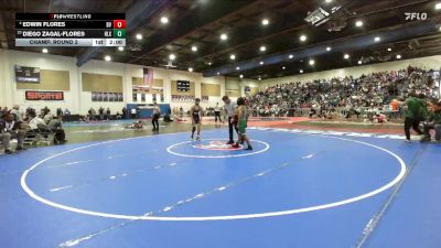 120 Boys Champ. Round 2 - Diego Zagal-Flores, Helix Charter vs Edwin Flores, Bonita Vista