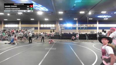 73 lbs 2nd Place - Anabel Chavez, The Valley WC vs Landen Fortunato, Threshold WC