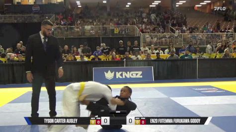 Enzo Futemma Furukawa Godoy vs Tyson Carter Ausley 2025 Pan Kids Jiu-Jitsu IBJJF Championship