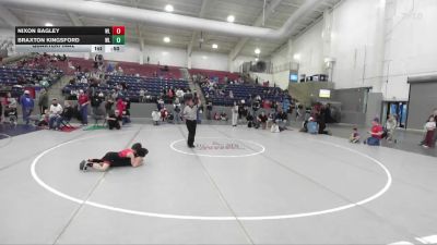 58 lbs Quarterfinal - Nixon Bagley, Alta Wings vs Braxton Kingsford, Westlake