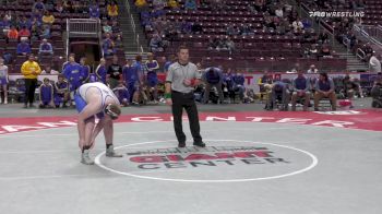 285 lbs Semifinal - Tyler Pfizenmayer, Saucon Valley vs Matthew Davis, Chestnut Ridge