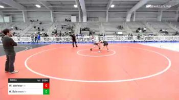 126 lbs Consolation - William Wehner, VA vs Hunter Salomon, VA