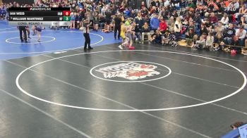 118 lbs Cons. Round 4 - William Martinez, Niagara Falls vs Ian Weis, Hamburg