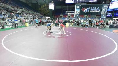 130 lbs Cons 64 #2 - Isabella Soto, AR vs Juliana Van Slyke, PA