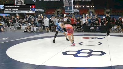 113 lbs Cons. Rd Of 64 - Noah Desmond, Florida vs Takoda Parker, Virginia