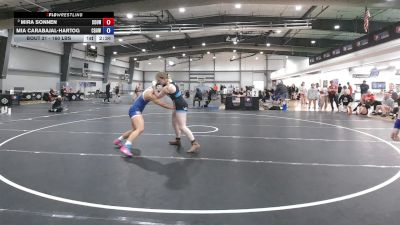 160 lbs Quarters - Mia Carabajal-Hartog, Coast Guard Academy Women's Wrestling Club vs Mira Sonnen, Columbia University