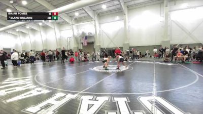 100 lbs Quarterfinal - Blake Williams, Sanderson Wrestling Academy vs Isaiah Pomee, Northside Wrestling Club