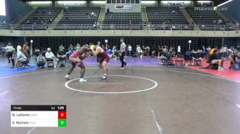 220 lbs Final - Nathan Lelionis, Barrington vs Xavier Nichols, Columbia