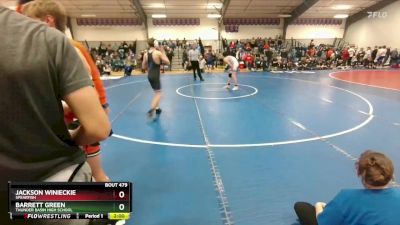 120B Cons. Semi - Jackson Winieckie, Spearfish vs Barrett Green, Thunder Basin High School