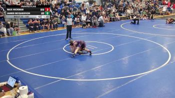 150 lbs Champ. Round 1 - James McQuestion, Akron vs Max Hickman, Royhart-Barker