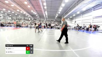 145 lbs Round Of 16 - Kimo Leia, Team Shutt Dethrone vs Bryce Griffin, Illinois Menace Lightning
