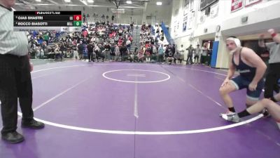 Boys 190 lbs Cons. Semi - Rocco Biasotti, Bellarmine Boys vs Ojas Shastri, Los Gatos Boys