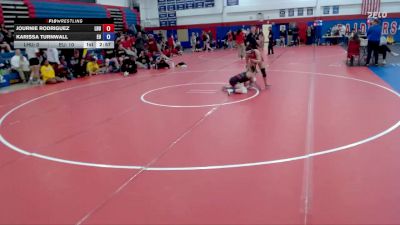 117 lbs Finals (2 Team) - Journie Rodriguez, Lock Haven University vs Karissa Turnwall, Emmanuel University