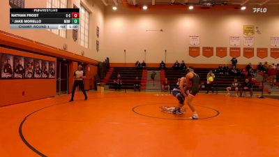150 lbs Champ. Round 1 - Jake Morello, Newfane vs Nathan Frost, Churchville Chili