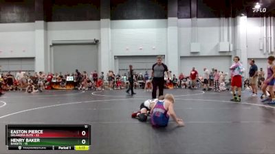 105 lbs Round 7 (10 Team) - Henry Baker, Bandits vs Easton Pierce, Oklahoma Elite