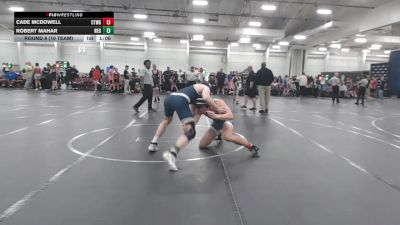 165 lbs Round 8 (10 Team) - Robert Mahar, New England Gold vs Cade McDowell, CTWHALE Green