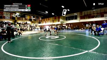 215 lbs Cons. Round 6 - Jesus Hernandez, Bishop Amat vs Anthony Campbell, Gilbert