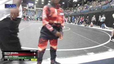 64 lbs Round 4 - Revyn Brazell, Augusta vs Greysen Perez, Topeka Blue Thunder Wrestling