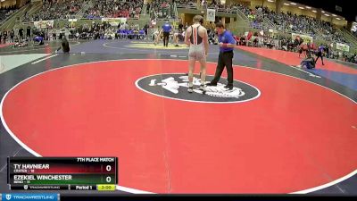 147 lbs Finals (8 Team) - Ezekiel Winchester, Bend vs Ty Havniear, Crater