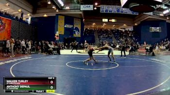 144 lbs Cons. Round 7 - Anthony Depaul, St Augustine vs Walker Turley, St Christopher