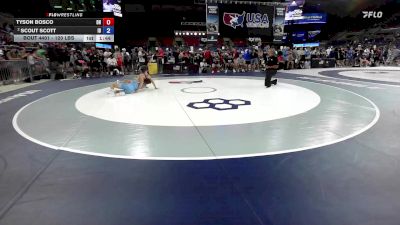 120 lbs Champ. Rd Of 64 - Tyson Bosco, OH vs Scout Scott, ID