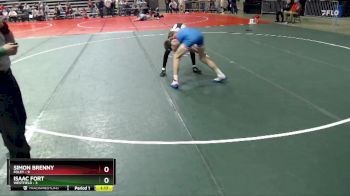 115 lbs Quarterfinals (8 Team) - Isaac Fort, Westfield vs Simon Brenny, Foley
