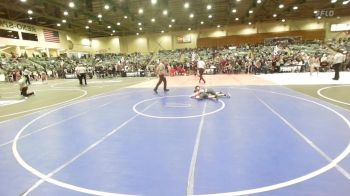 87 lbs Quarterfinal - Bentley Hicks, Cottage Grove WC vs Elison Hoak, Lassen Wrestling Association