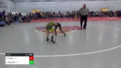 66 lbs Consi Of 8 #2 - Camden Foust, Mercersburg vs John Risacher, Shepherdstown