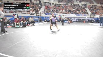 128-D1 Cons. Round 1 - Aiden Young, Rincon/University High School vs Manuel Granillo, Desert View High School