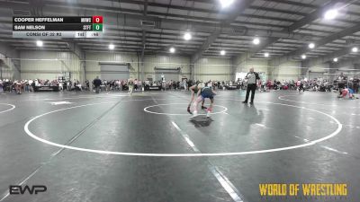 95 lbs Consi Of 32 #2 - Cooper Heffelman, Mile High Wrestling Club vs Sam Nelson, Standfast