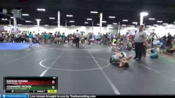80 lbs Round 5 (8 Team) - Damian Manna, Team Smash vs Channing Hickok, Mayfield Mat Academy