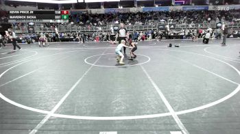 58 lbs Round Of 16 - Kevin Price Jr, Team Of Hard Knox vs Maverick Sicka, Southern Illinois Bulldogs
