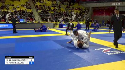 GUTEMBERG DE JESUS SANTOS PEREIR vs VINICIUS FERREIRA GAZOLA 2023 World Jiu-Jitsu IBJJF Championship