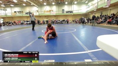 120-125 lbs Round 2 - Ari Bichelman, Wave Wrestling Club vs Caden Groom, Carthage Wrestling Club