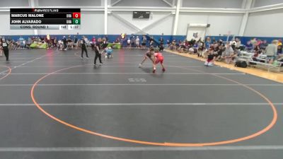 144 lbs Cons. Round 1 - Marcus Malone, Unattached vs John Alvarado, Unattached