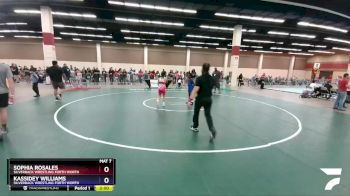 100 lbs Round 2 - Sophia Rosales, Silverback Wrestling Forth Worth vs Kassidey Williams, Silverback Wrestling Forth Worth