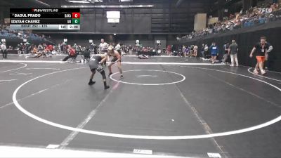 125 lbs Quarterfinal - Izayah Chavez, Unattached vs Saoul Prado, Baker (Kan.)
